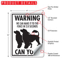 Portuguese Water Dog! Make It To Fence or Door Signs (9" x 12")-6