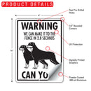 Rottweiler! Make It To Fence or Door Signs (9" x 12")-6