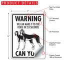 Saluki! Make It To Fence or Door Signs (9" x 12")-6