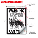 Schipperke! Make It To Fence or Door Signs (9" x 12")-6