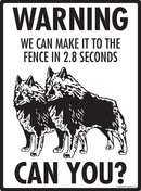Schipperke! Make It To Fence or Door Signs (9" x 12")-3