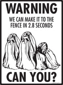Shih Tzu! Make It To Fence or Door Signs (9" x 12")-3