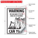 Silky Terrier! Make It To Fence or Door Signs (9" x 12")-6