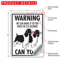 Springer Spaniel! Make It To Fence or Door Signs (9" x 12")-6