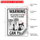 Yorkshire Terrier! Make It To Fence or Door Signs (9" x 12")-6