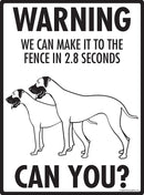 Great Dane Make It To Fence or Door Signs (9" x 12")-4