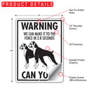 Boxer (Natural Ears)! Make It To Fence or Door Signs (9" x 12")-6