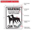 Doberman Pinscher! Make It To Fence or Door Signs (9" x 12")-6