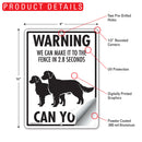 American Water Spaniel! Make It To Fence or Door Signs (9" x 12")-6