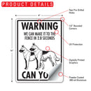 Belgian Malinois! Make It To Fence or Door Signs (9" x 12")-6