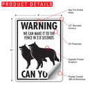 Belgian Sheepdog! Make It To Fence or Door Signs (9" x 12")-6