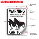 Belgian Tervuren! Make It To Fence or Door Signs (9" x 12")-6
