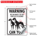 Catahoula! Make It To Fence or Door Signs (9" x 12")-6