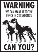 Catahoula! Make It To Fence or Door Signs (9" x 12")-3