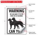 Curly-Coated Retriever! Make It To Fence or Door Signs (9" x 12")-6