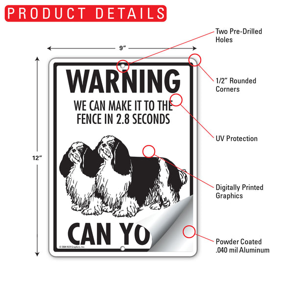 English Toy Spaniel! Make It To Fence or Door Signs (9" x 12")