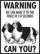 English Toy Spaniel! Make It To Fence or Door Signs (9" x 12")-3