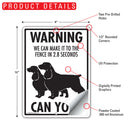 Field Spaniel! Make It To Fence or Door Signs (9" x 12")-6