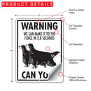 Gordon Setter! Make It To Fence or Door Signs (9" x 12")-6