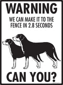 Greater Swiss Mountain Dog Make It To Fence or Door Signs (9" x 12")-4