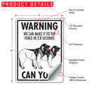 Leonberger! Make It To Fence or Door Signs (9" x 12")-6
