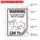 Nova Scotia Duck Retriever Tolling! Make It To Fence or Door Signs or Sticker-6