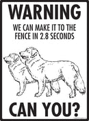 Nova Scotia Duck Retriever Tolling! Make It To Fence or Door Signs or Sticker-3