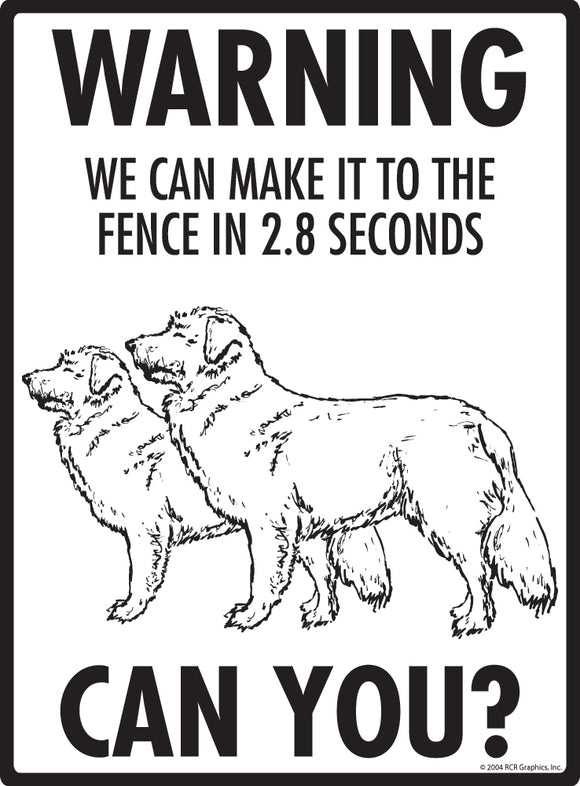 Nova Scotia Duck Retriever Tolling! Make It To Fence or Door Signs or Sticker