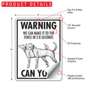 Plott! Make It To Fence or Door Signs (9" x 12")-6