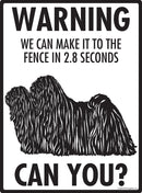 Puli! Make It To Fence or Door Signs (9" x 12")-3