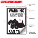 Scottish Terrier! Make It To Fence or Door Signs (9" x 12")-6