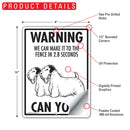 Sealyham Terrier! Make It To Fence or Door Signs (9" x 12")-6