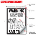 Soft Coated Wheaten Terrier! Make It To Fence or Door Signs (9" x 12")-6