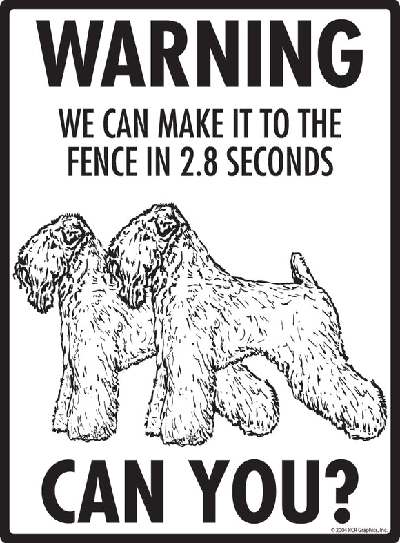Soft Coated Wheaten Terrier! Make It To Fence or Door Signs (9" x 12")