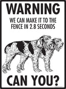 Spinone Italiano! Make It To Fence or Door Signs (9" x 12")-3