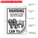 Sussex Spaniel! Make It To Fence or Door Signs (9" x 12")-6