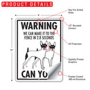Toy Fox Terrier! Make It To Fence or Door Signs (9" x 12")-6