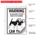 Welsh Terrier! Make It To Fence or Door Signs (9" x 12")-6