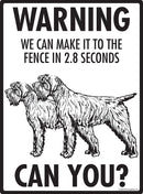 Wirehaired Pointing Griffon! Make It To Fence or Door Signs (9" x 12")-3