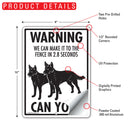 Australian Kelpie! Make It To Fence or Door Signs (9" x 12")-6