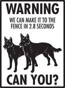 Australian Kelpie! Make It To Fence or Door Signs (9" x 12")-3