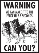 Chihuahua (Long Hair)! Make It To Fence or Door Signs (9" x 12")-3