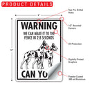 Harlequin Great Dane! Make It To Fence or Door Signs (9" x 12")-6
