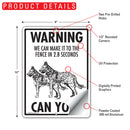 Belgian Laekenois! Make It To Fence or Door Signs (9" x 12")-6