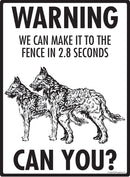 Belgian Laekenois Make It To Fence or Door Signs (9" x 12")-4