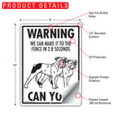 Olde English Bulldogge! Make It To Fence or Door Signs (9" x 12")-6