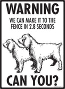 Boykin Spaniel! Make It To Fence or Door Signs (9" x 12")-3