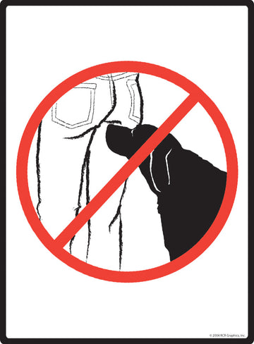 No Butt Sniffing Sign