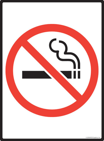No Smoking Symbol Sign