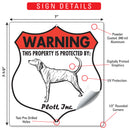 Plott! Property is Protected Badge Sign or Sticker-3